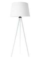 Mono Kumaş beyaz Ahşap Lambader