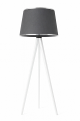 Mono Antrasit Beyaz Ayaklı Lambader